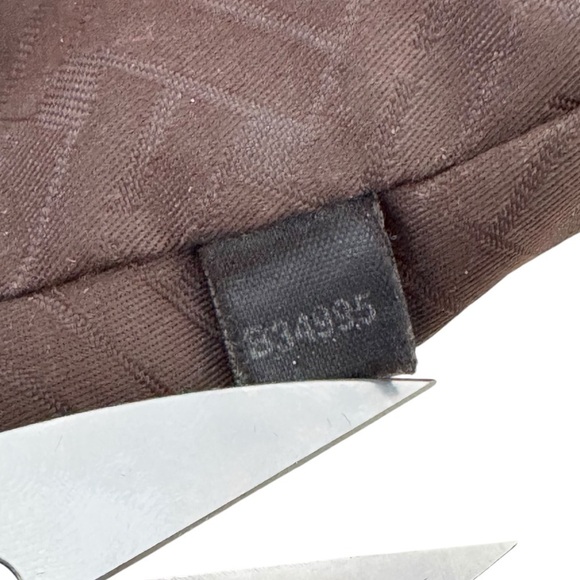 Cole Haan Drawstring Hobo Bag Black Leather Large Shoulder Bag Silver Hardware - Picture 16 of 16